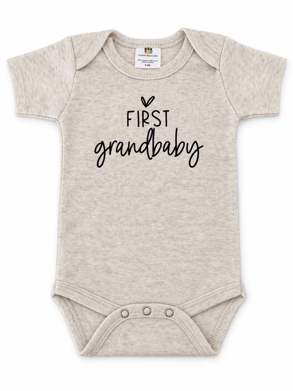 First Grandbaby Uncle Aunt Neutral Baby One-Piece Bodysuit